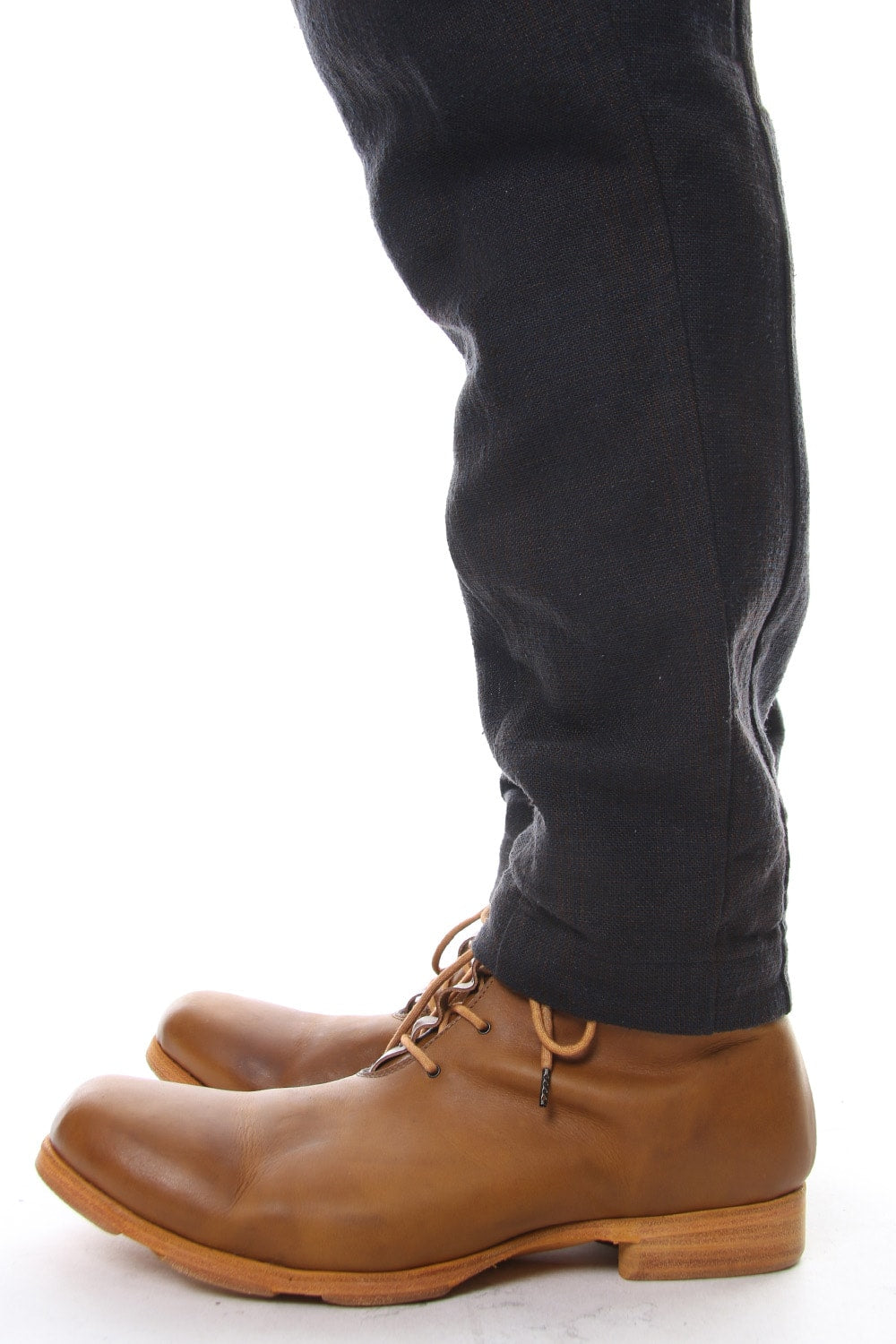 Relax pants   silk / linen check