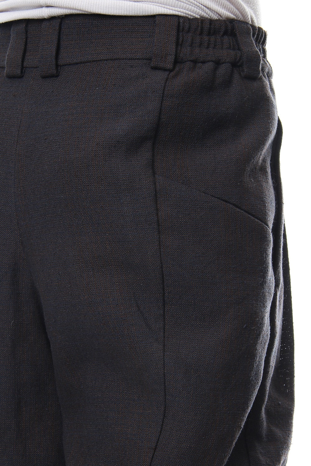 Relax pants   silk / linen check