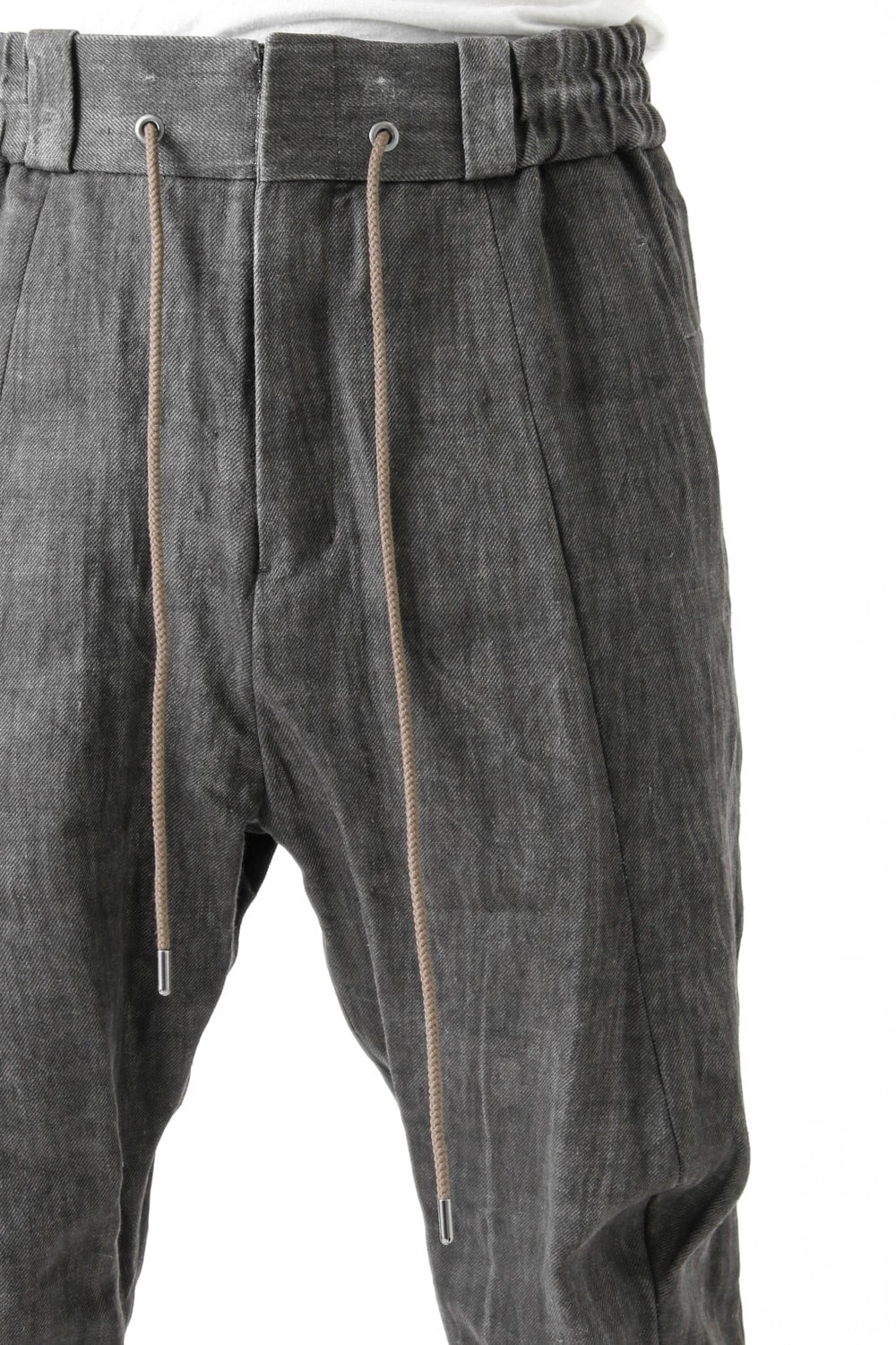 Easy Pants Linen Denim Charcoal Dyed