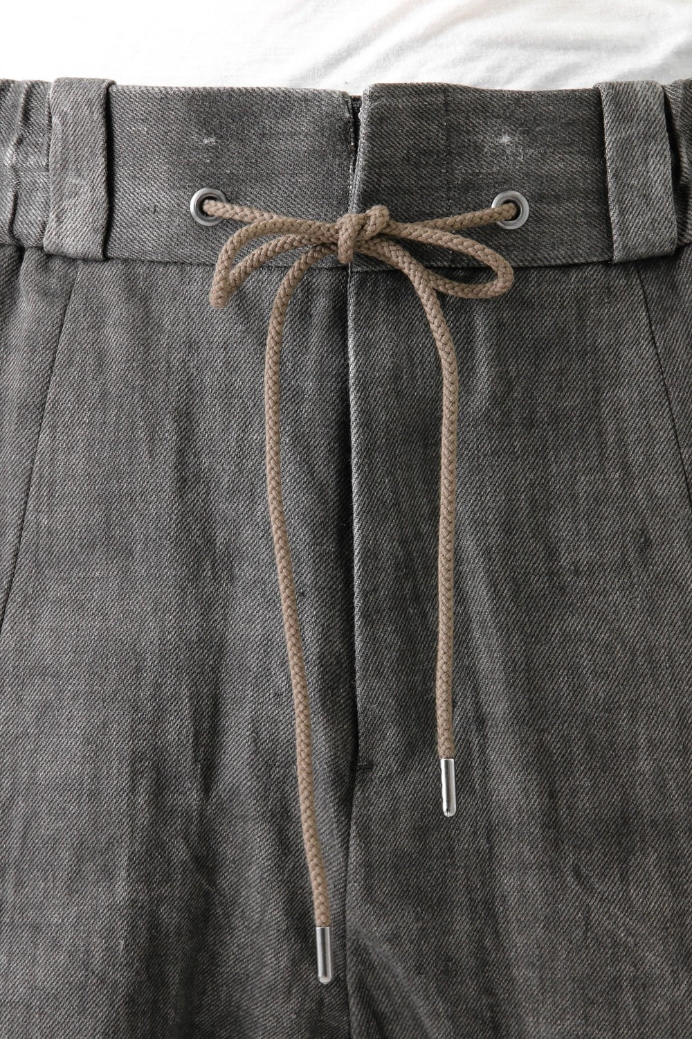 Easy Pants Linen Denim Charcoal Dyed