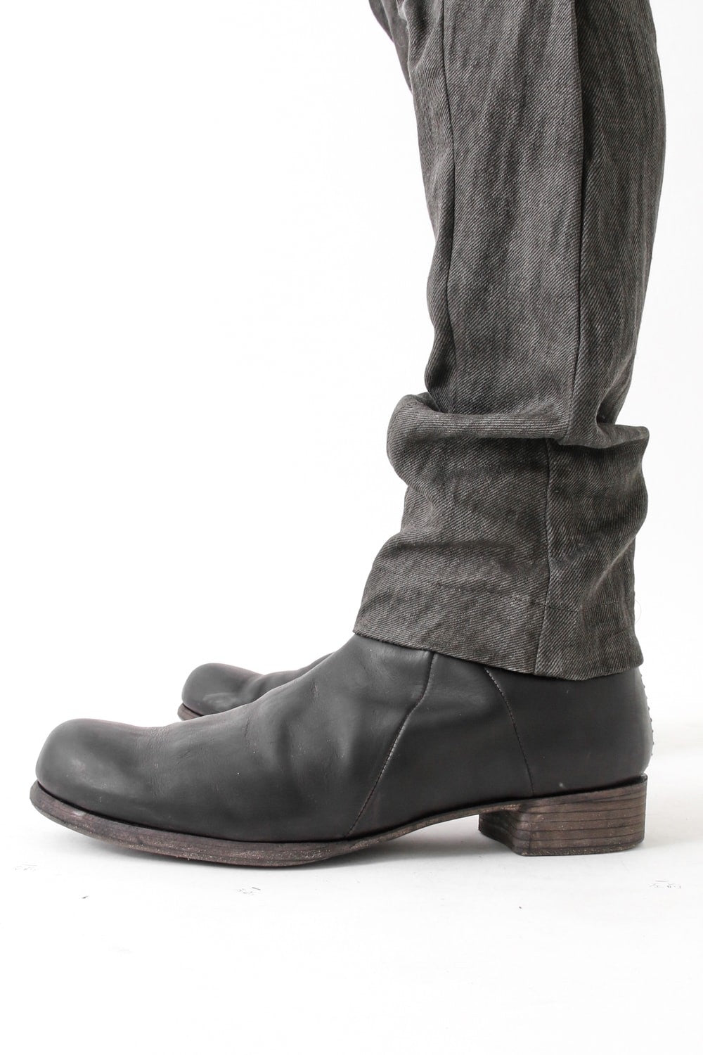 Easy Pants Linen Denim Charcoal Dyed