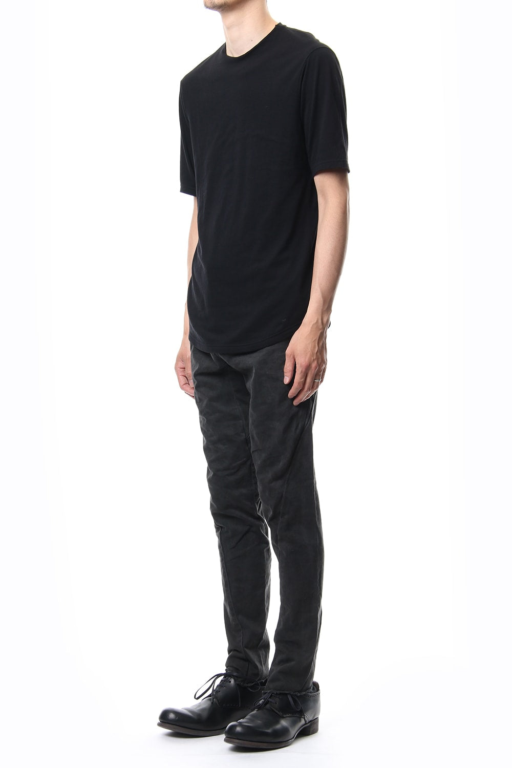 Slim pants  hard wash garment dye