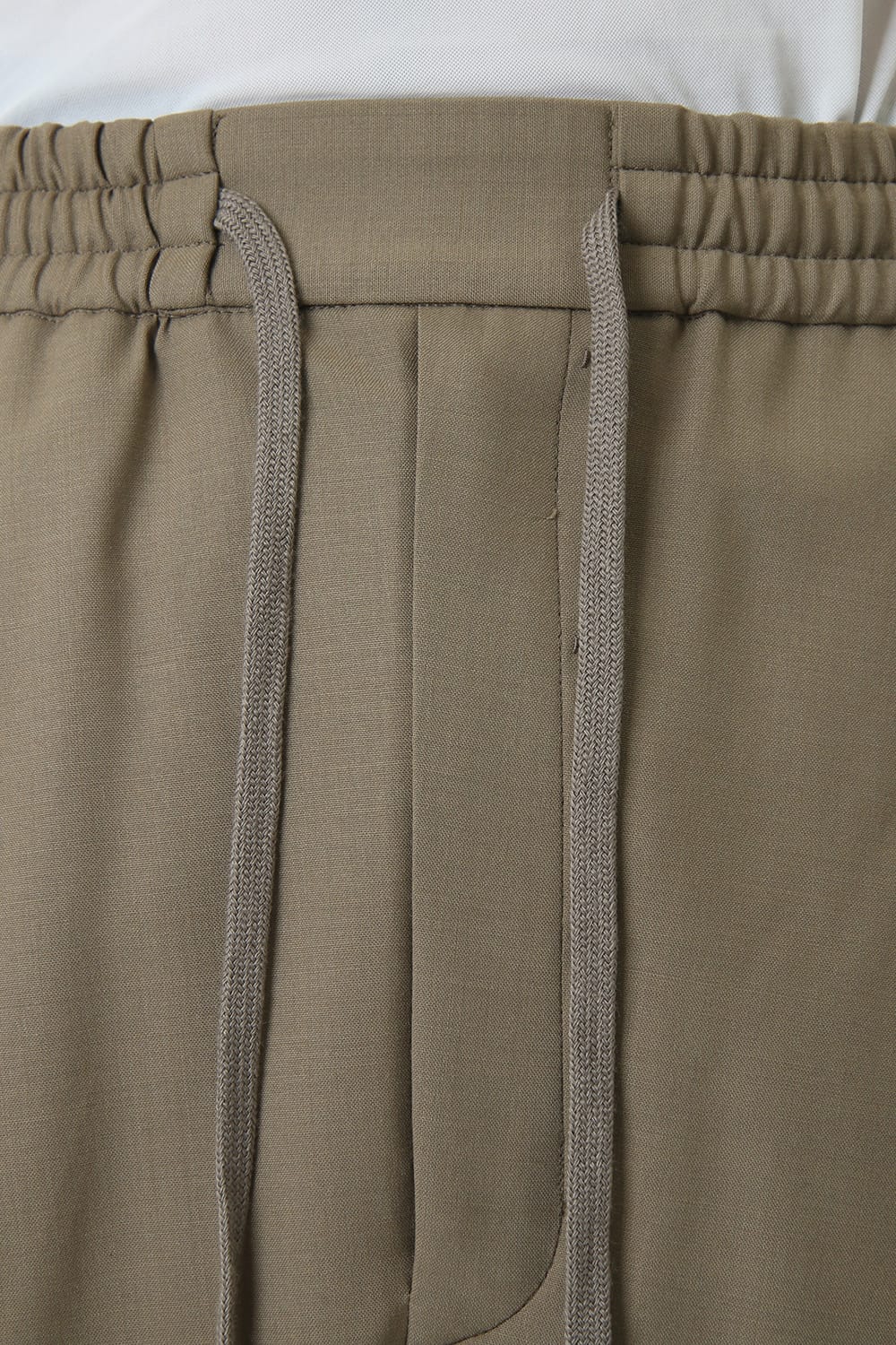 Cargo short pants wool stretch