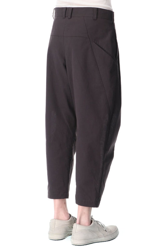 Cropped pants cotton / nylon Lava Stone