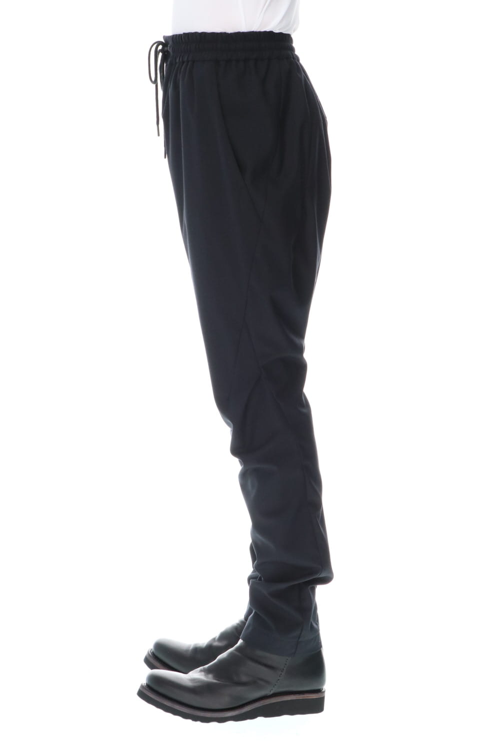 Easy pants wool super140’s shadow stripe