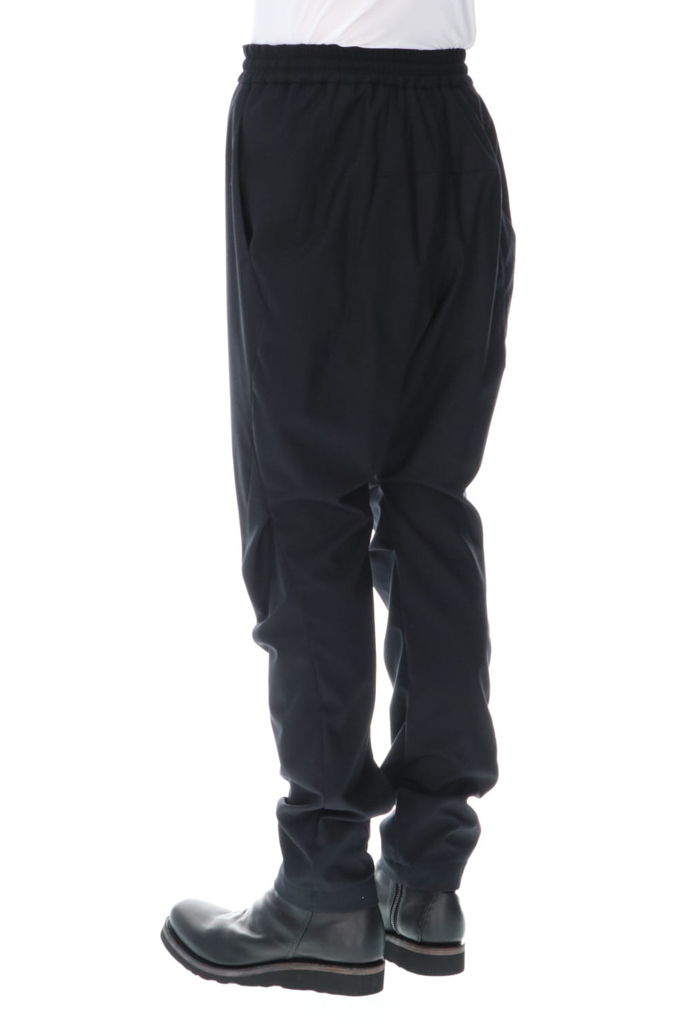 Easy pants wool super140’s shadow stripe