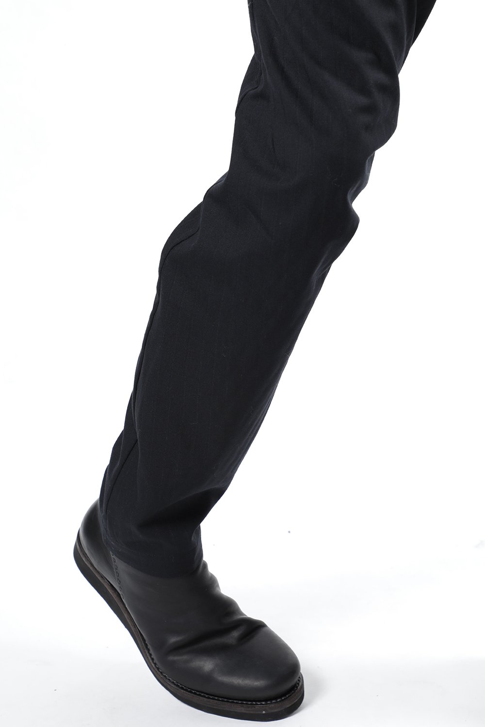 Easy pants wool super140’s shadow stripe