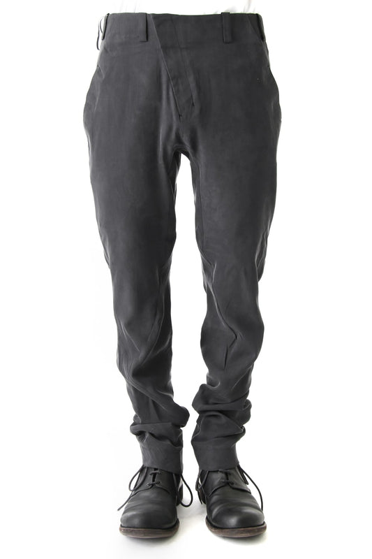 FASCINATE Limited Slim Pants Silk Plain Weave