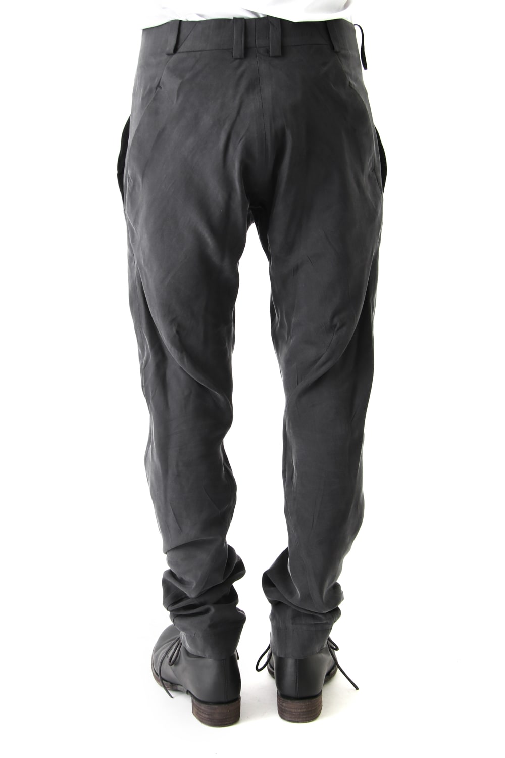 FASCINATE Limited Slim Pants Silk Plain Weave