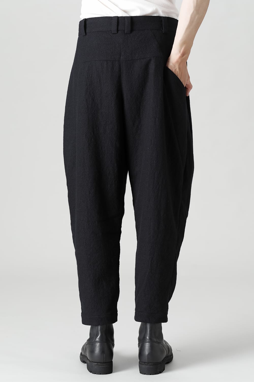 Cropped pants Virgin wool