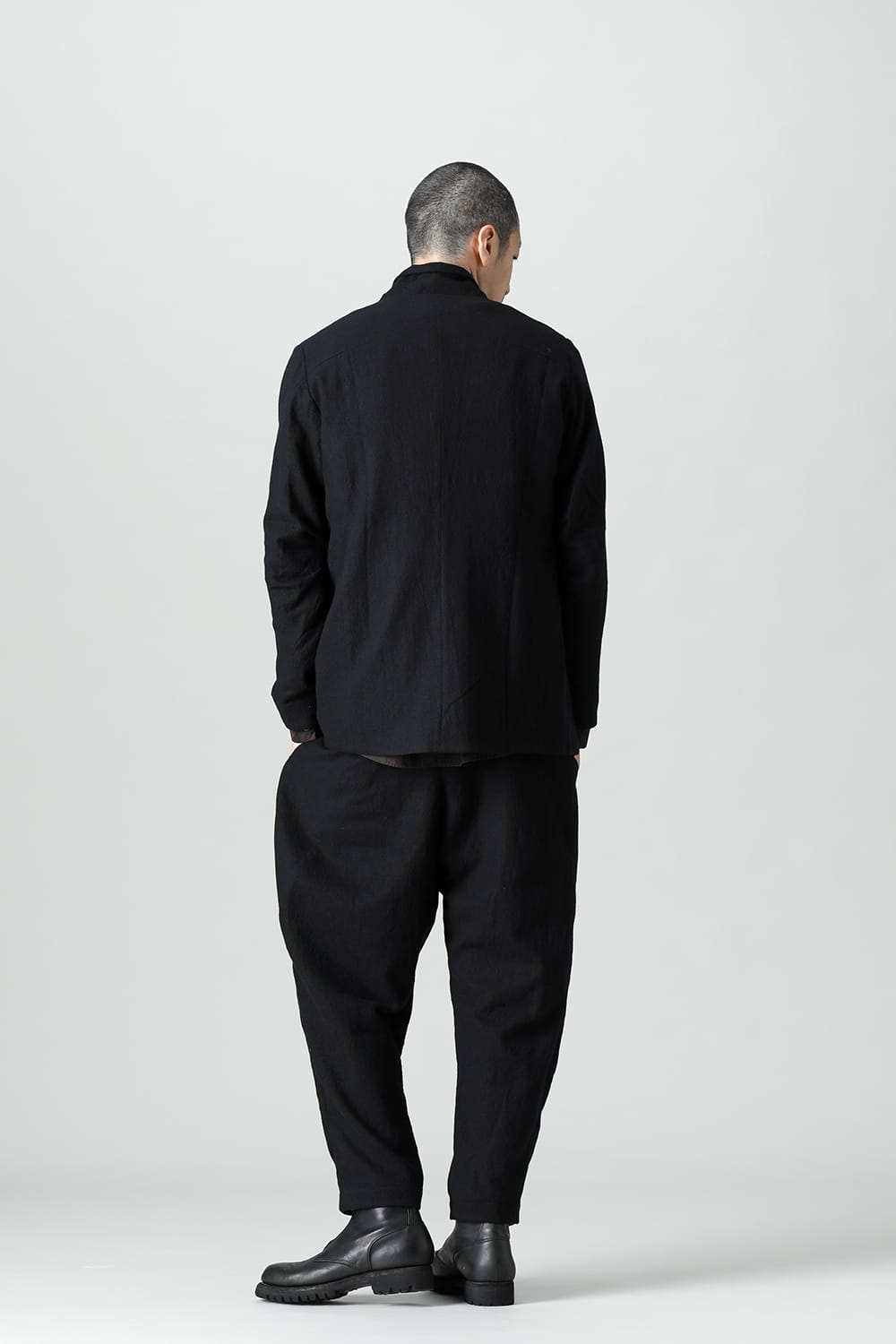 Cropped pants Virgin wool