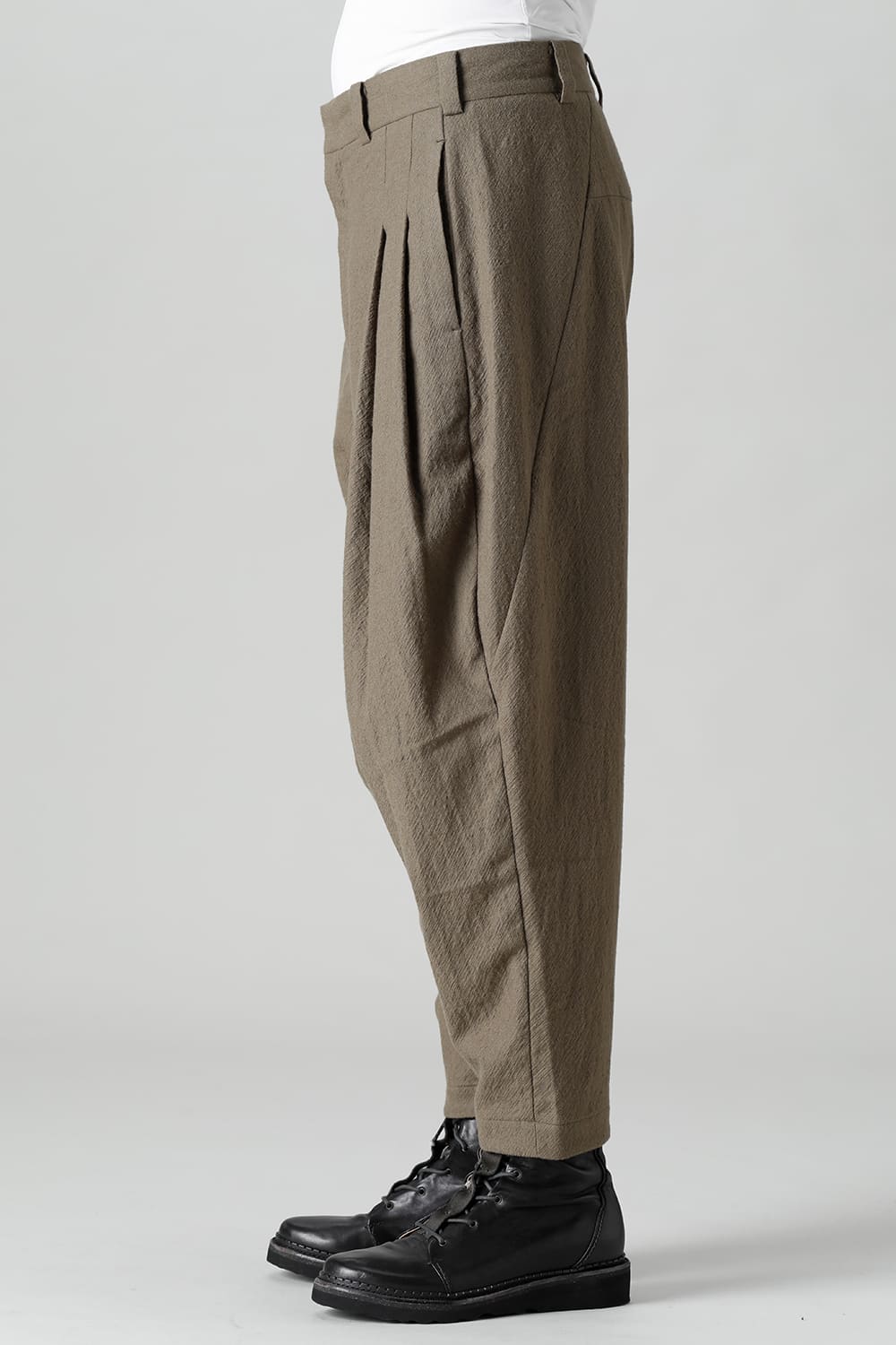 Cropped pants Virgin wool