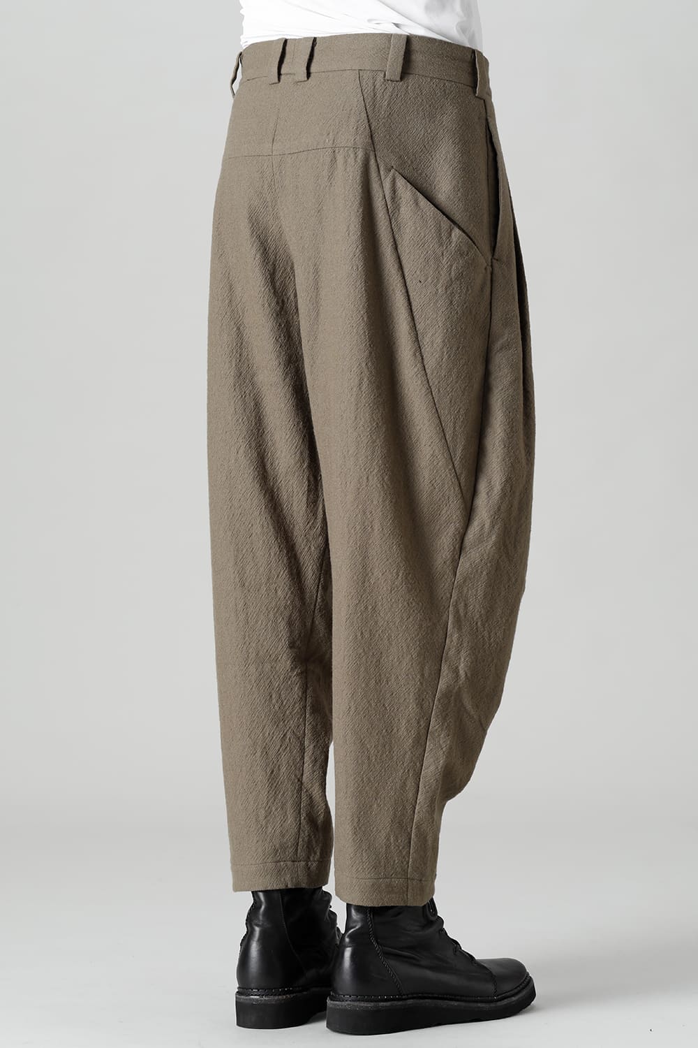 Cropped pants Virgin wool