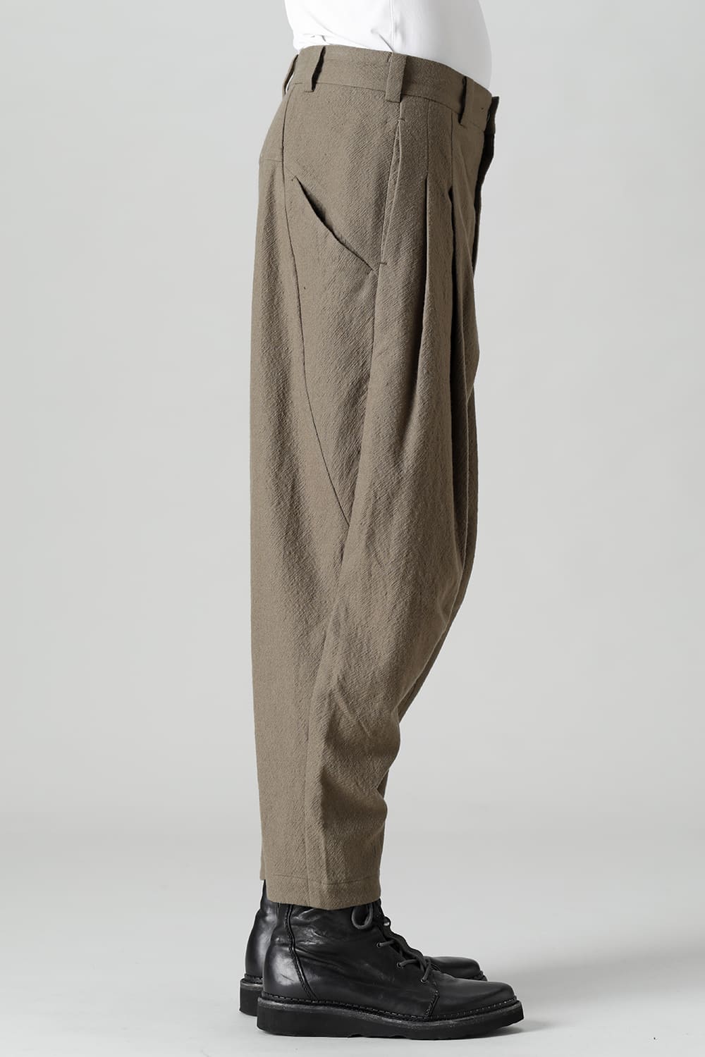 Cropped pants Virgin wool