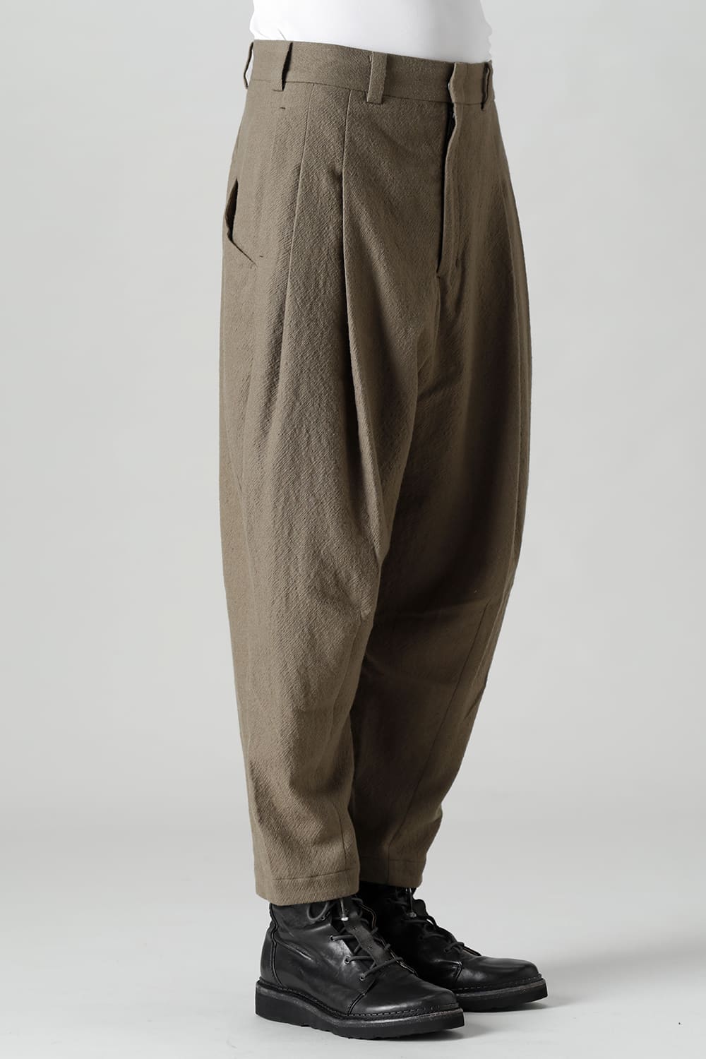 Cropped pants Virgin wool