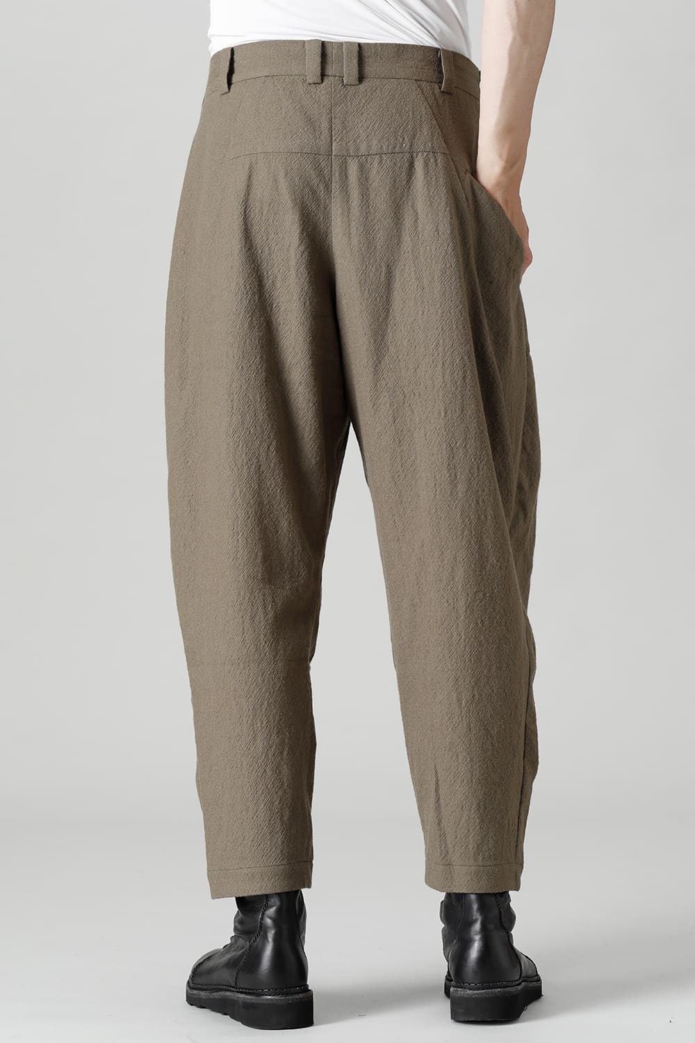 Cropped pants Virgin wool