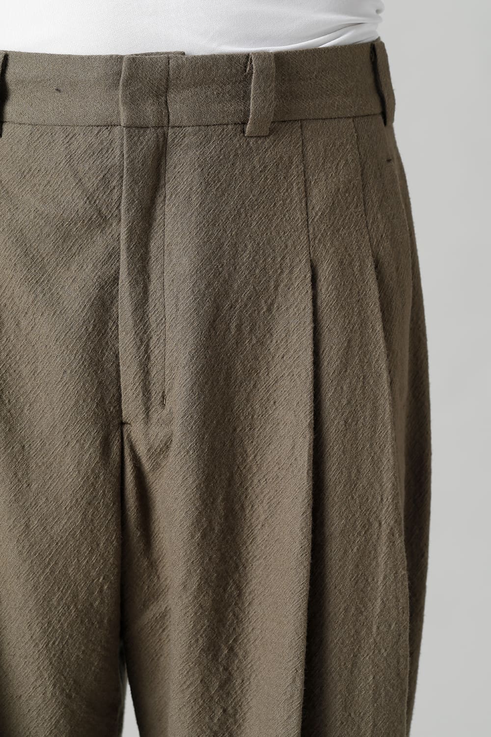 Cropped pants Virgin wool