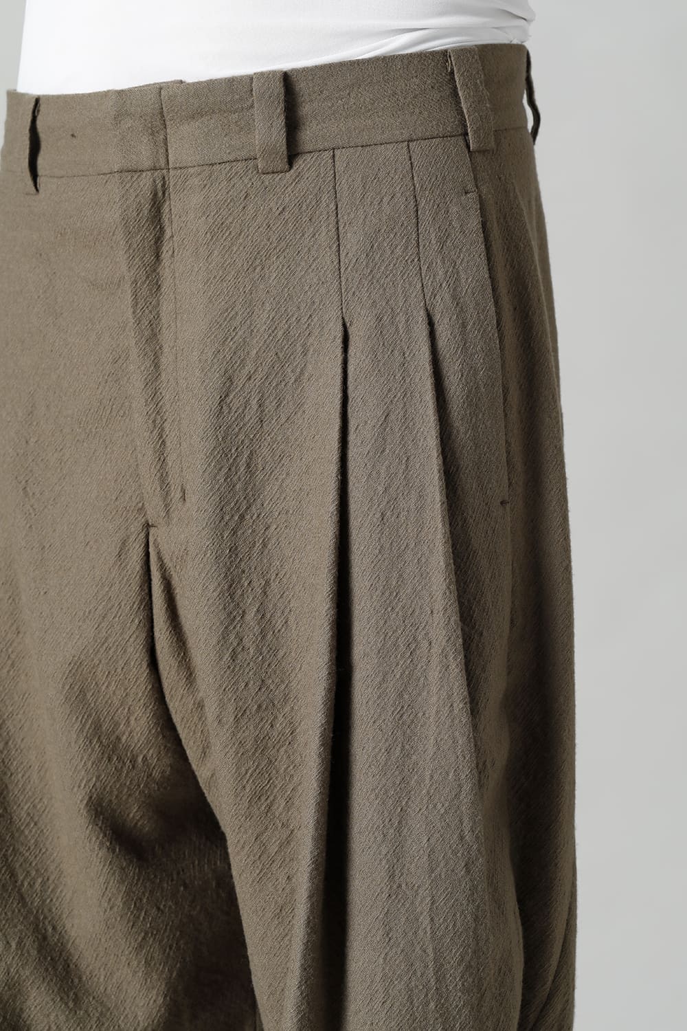 Cropped pants Virgin wool