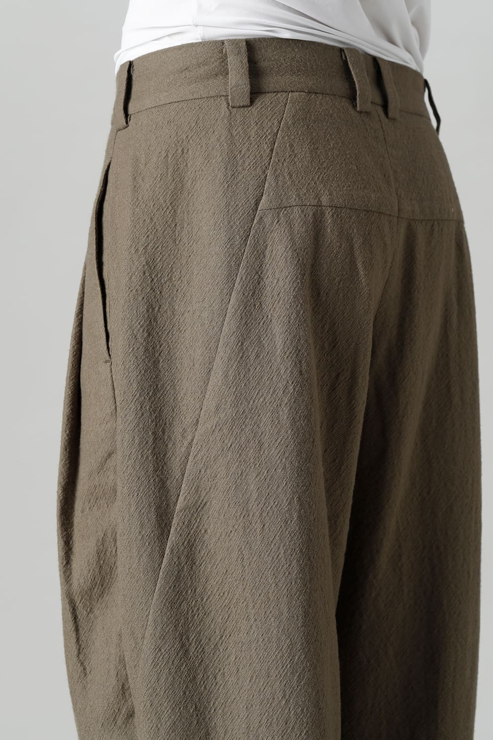 Cropped pants Virgin wool