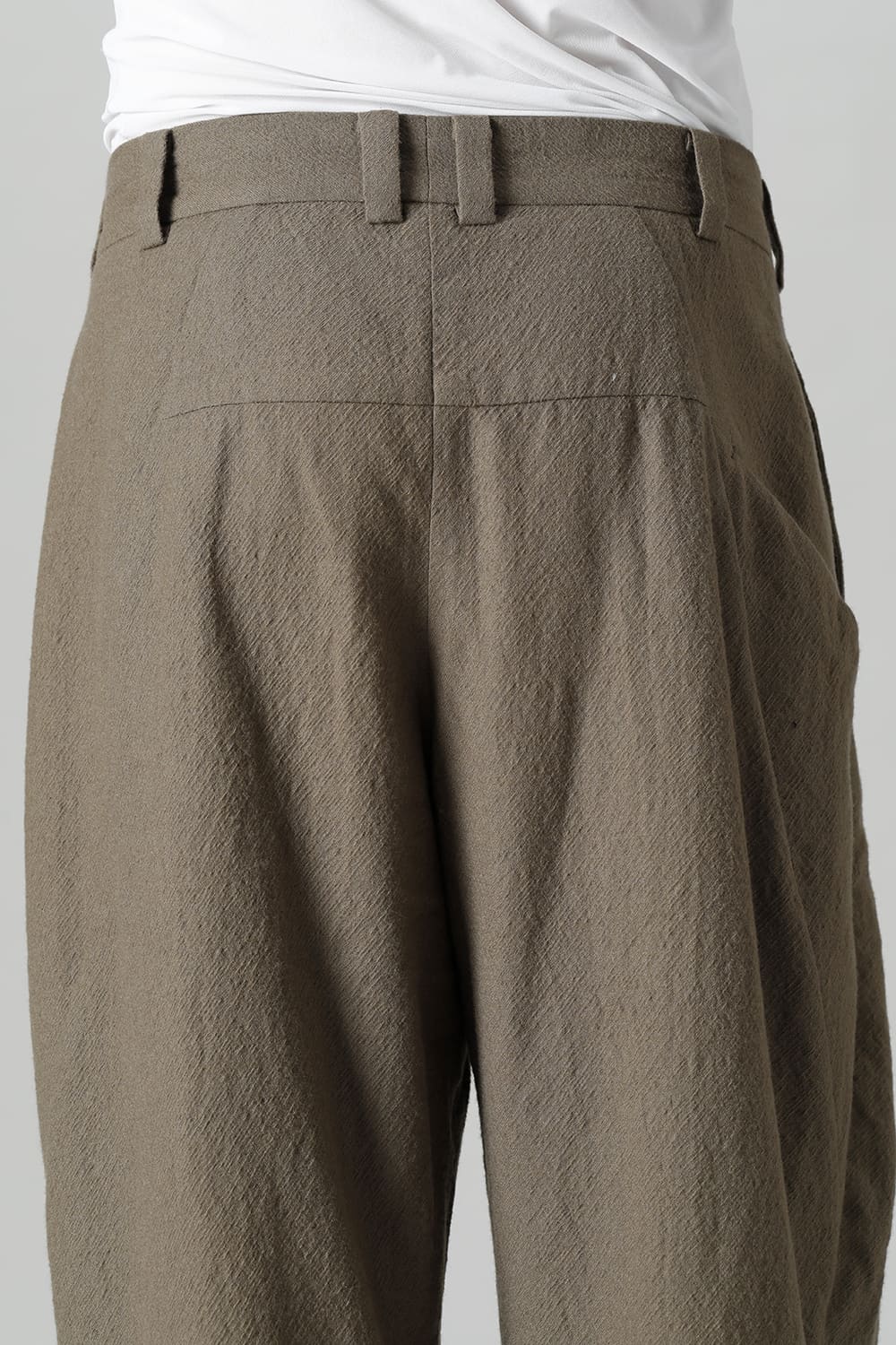 Cropped pants Virgin wool