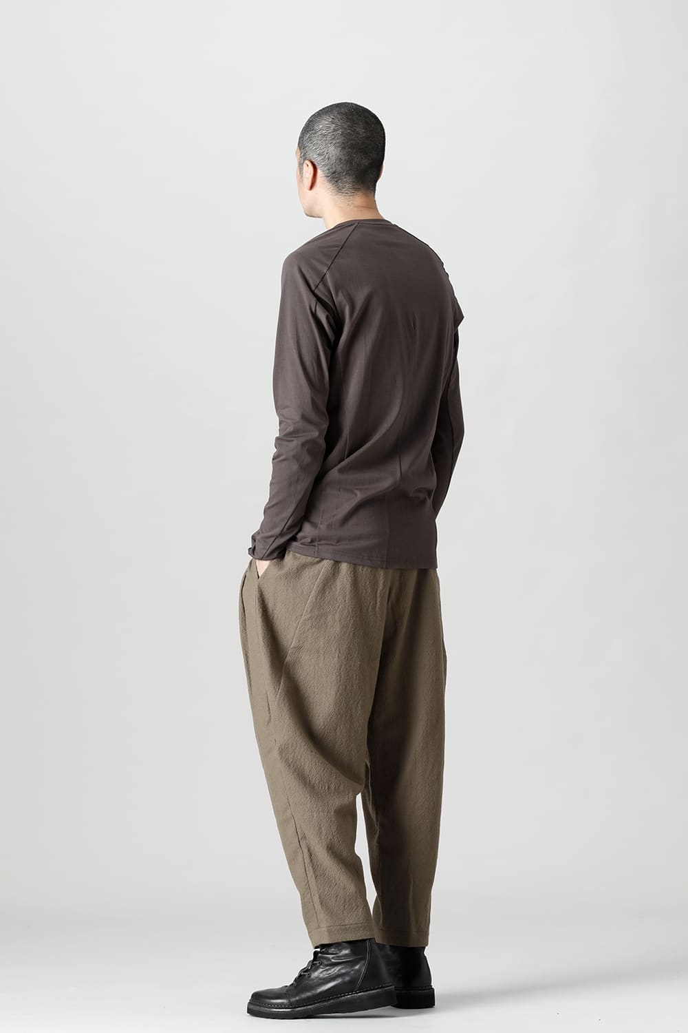 Cropped pants Virgin wool