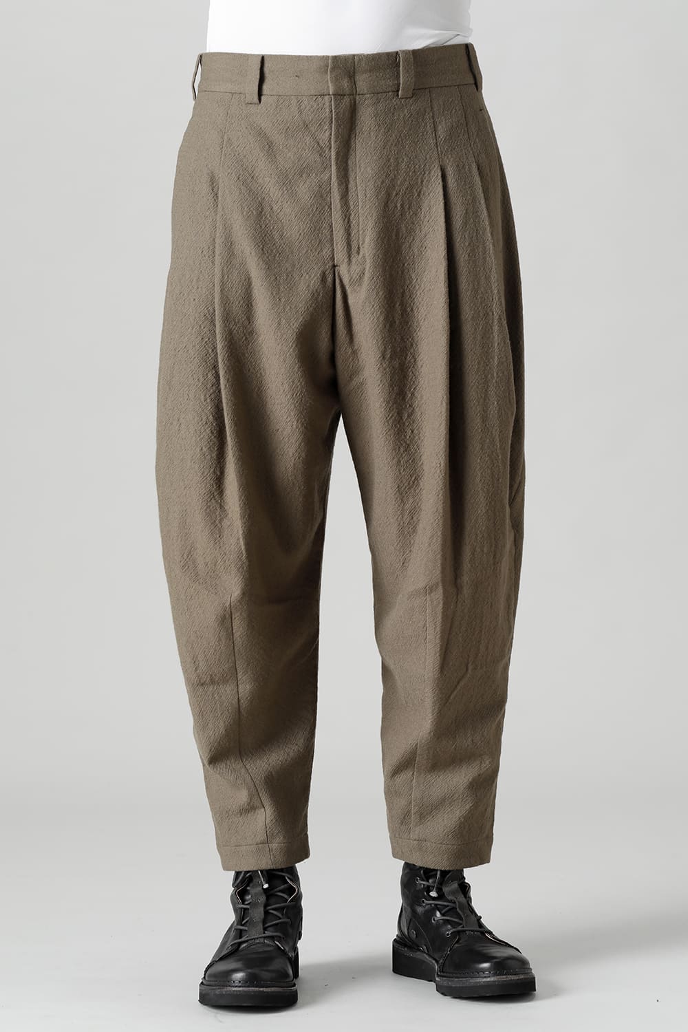 Cropped pants Virgin wool