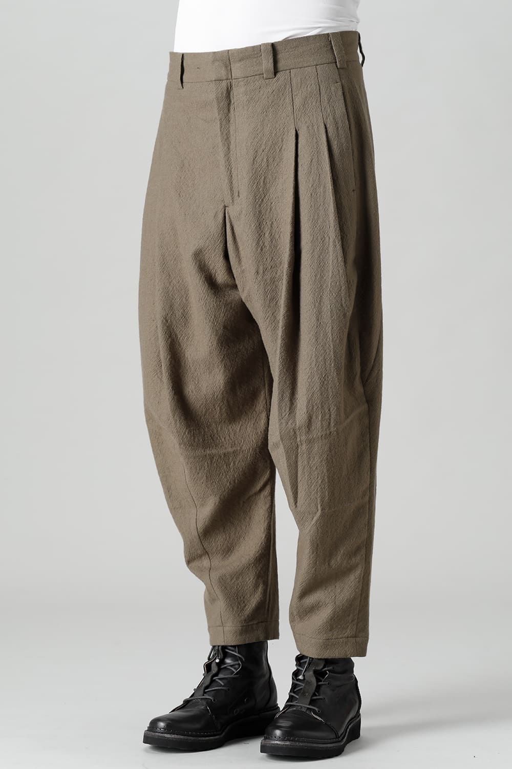 Cropped pants Virgin wool