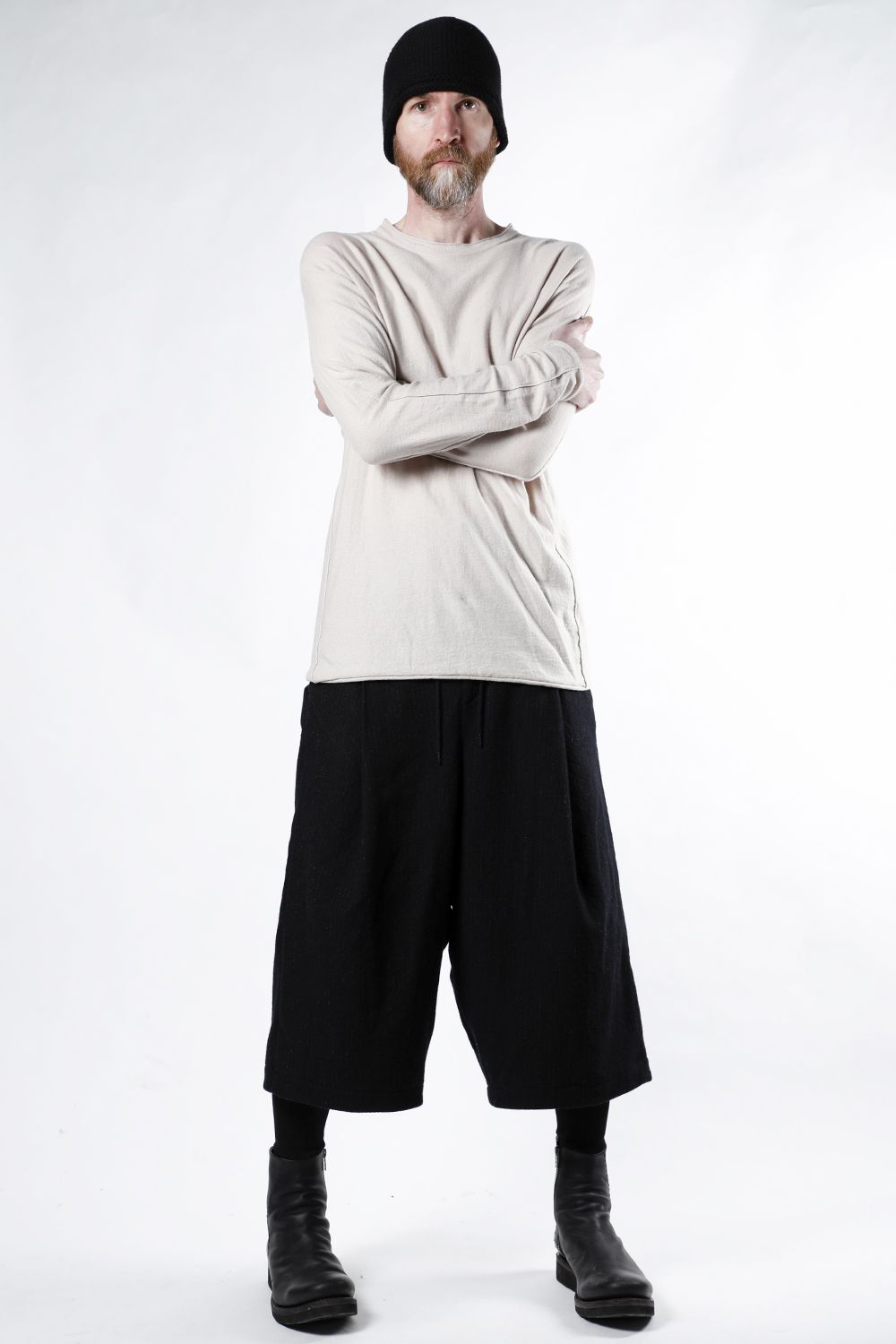 Layerd pants Virgine wool stripe