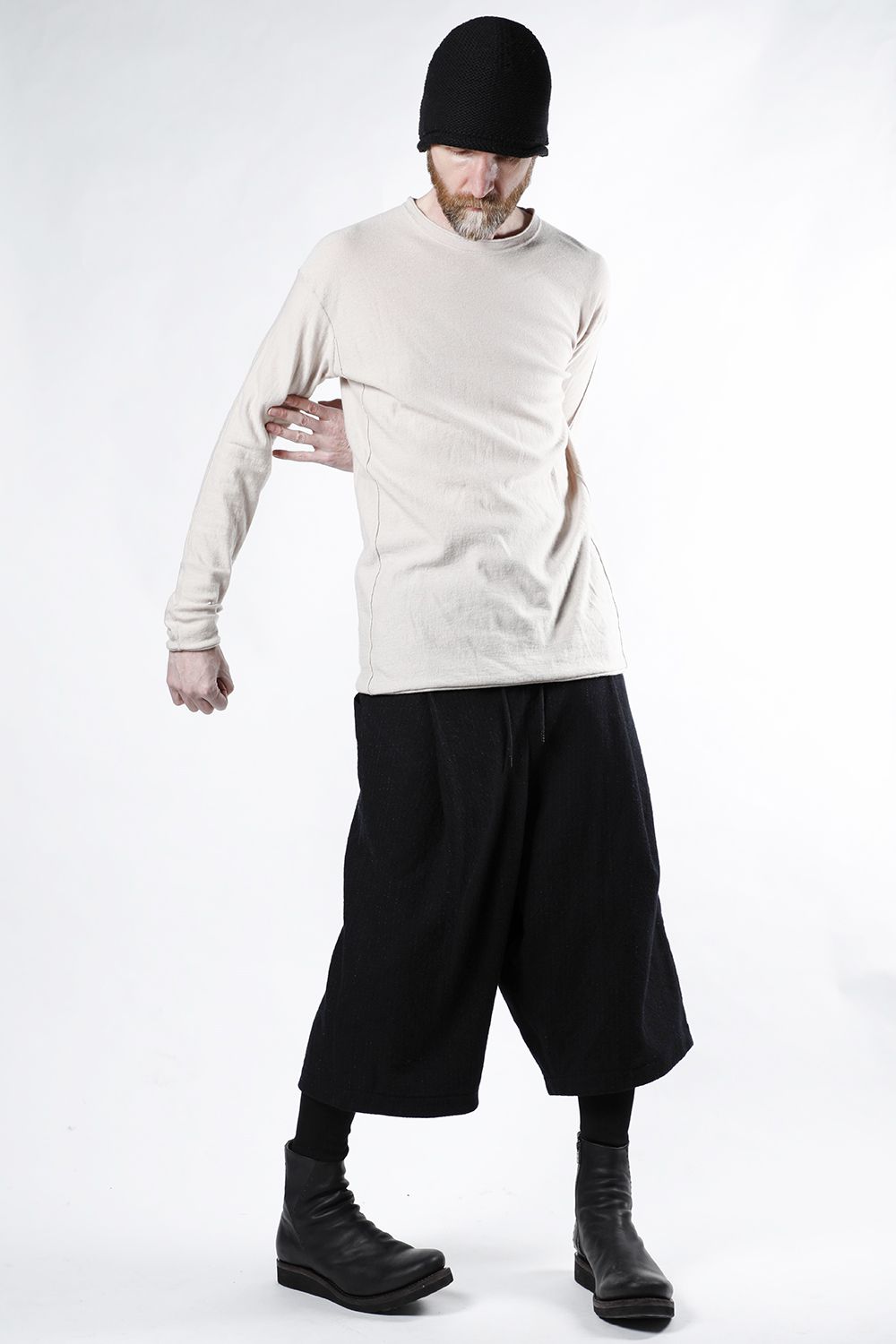 Layerd pants Virgine wool stripe