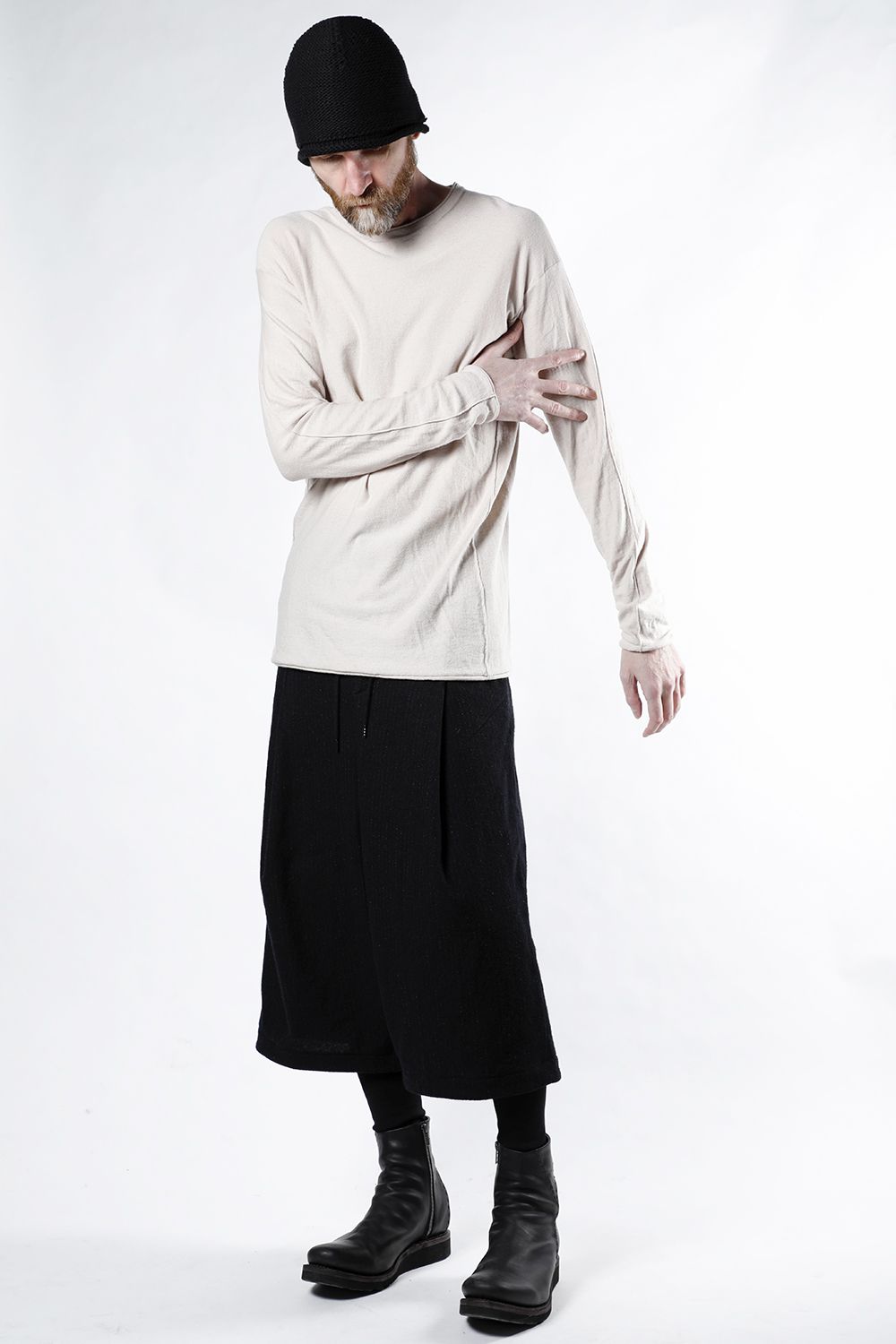 Layerd pants Virgine wool stripe