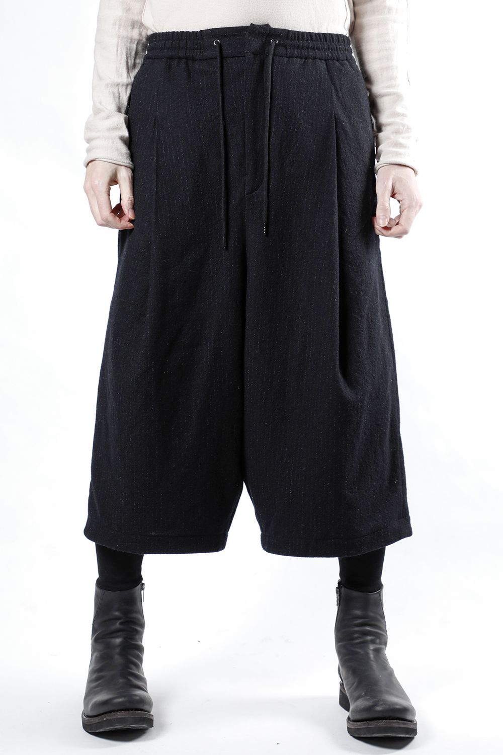 Layerd pants Virgine wool stripe