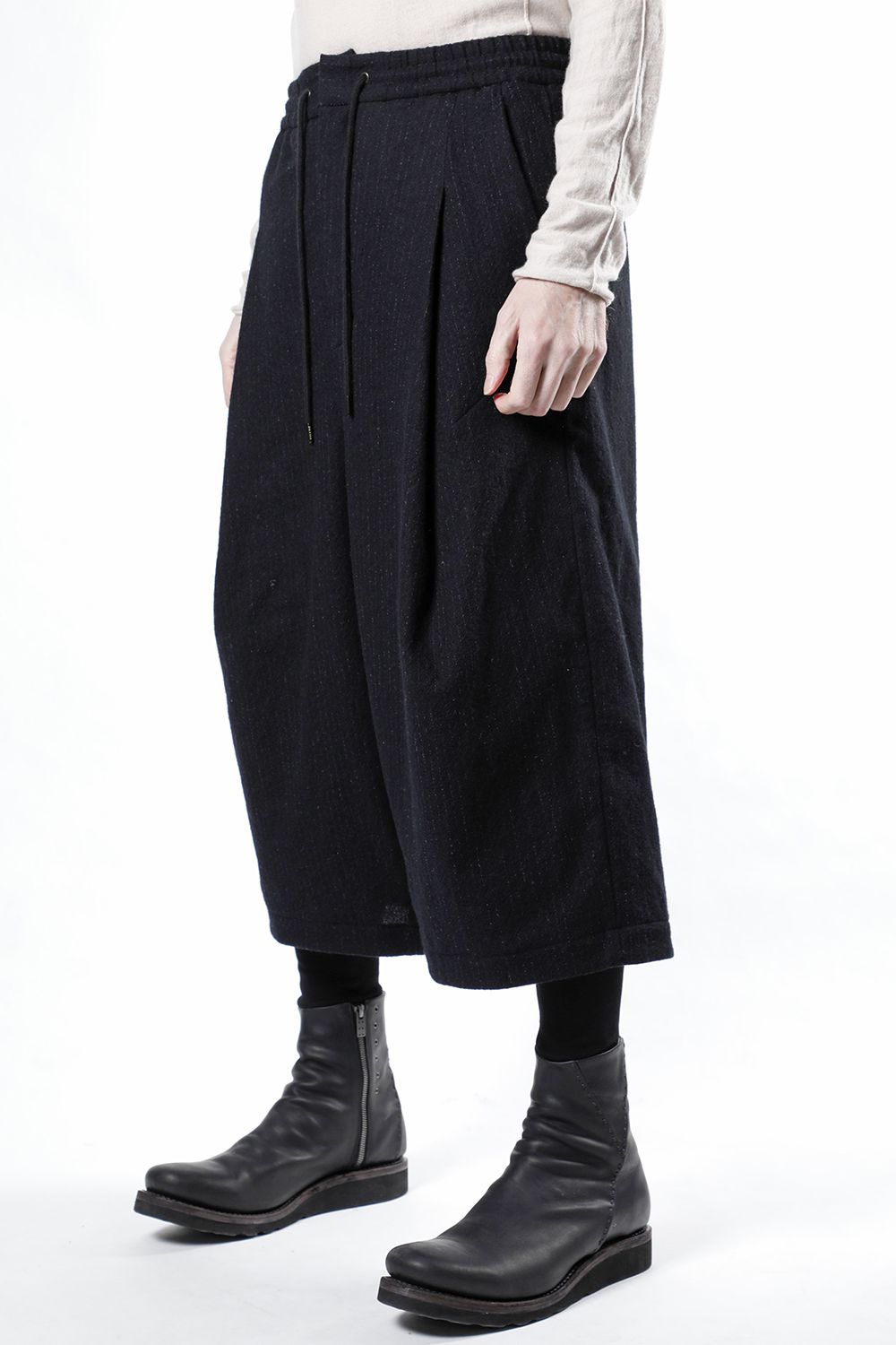 Layerd pants Virgine wool stripe