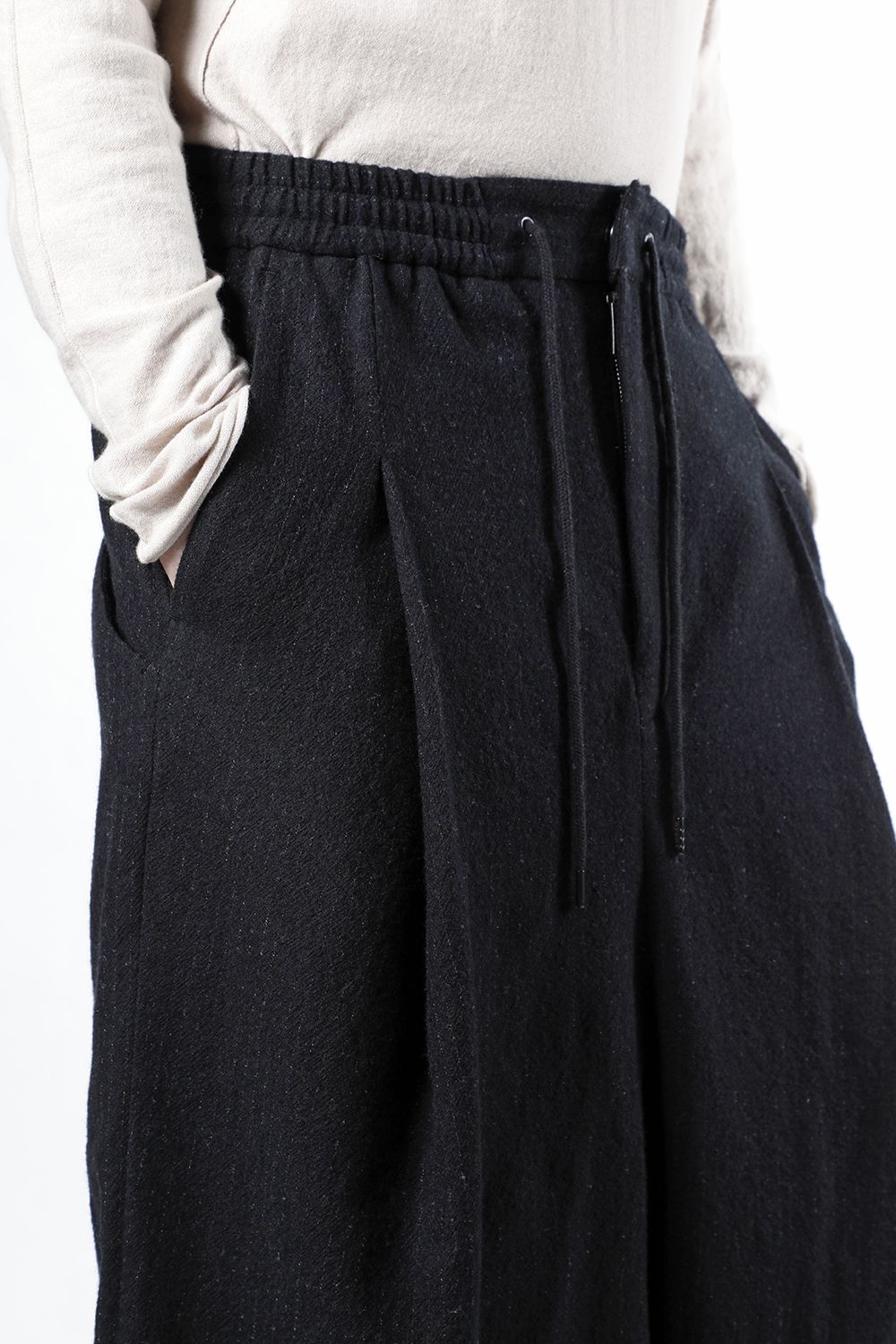 Layerd pants Virgine wool stripe