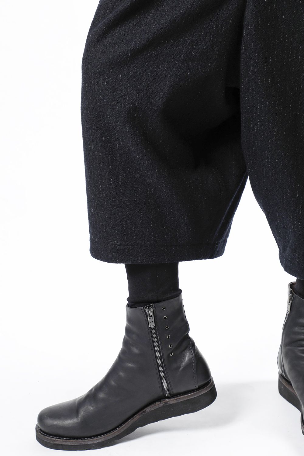 Layerd pants Virgine wool stripe