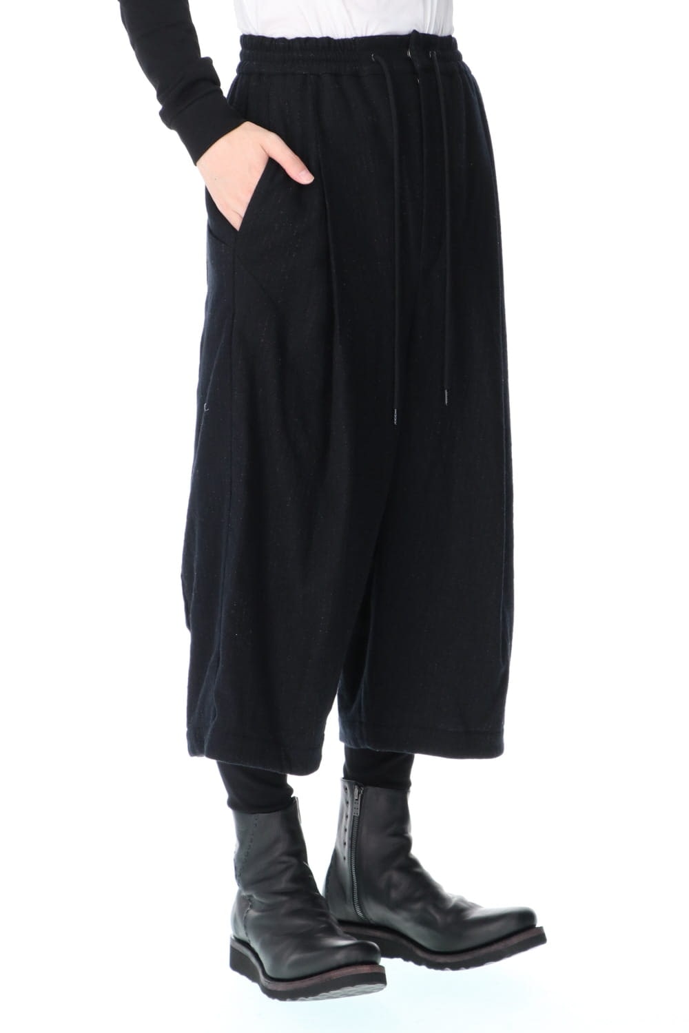 Layerd pants Virgine wool stripe