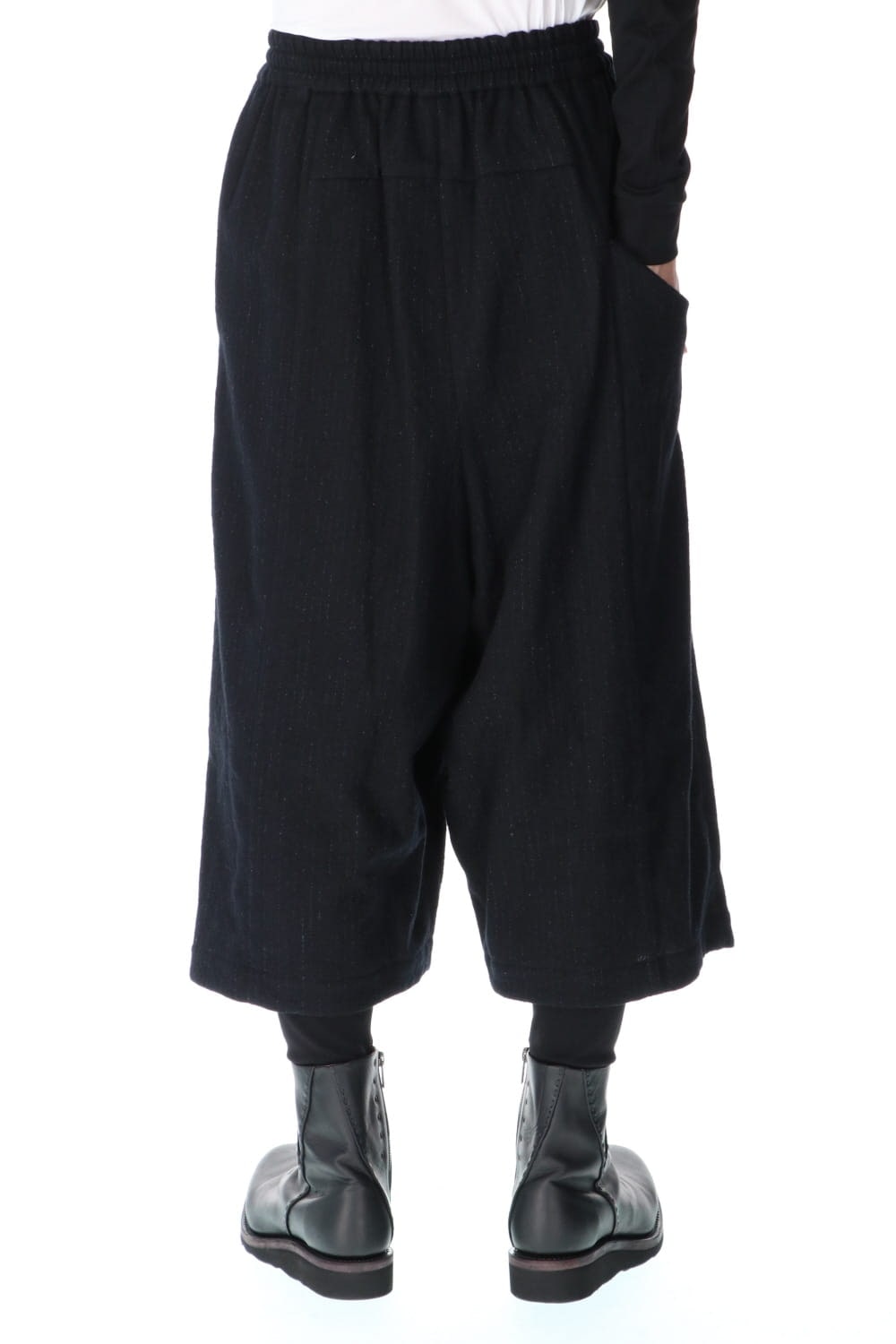 Layerd pants Virgine wool stripe