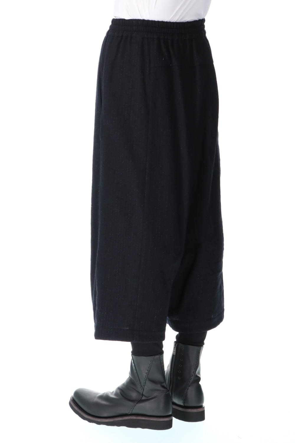 Layerd pants Virgine wool stripe