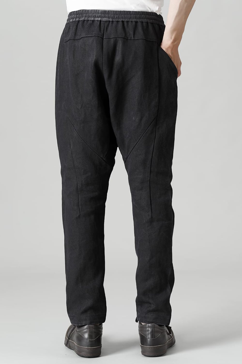 ドロップクロッチパンツ ヘビー和紙 デニム