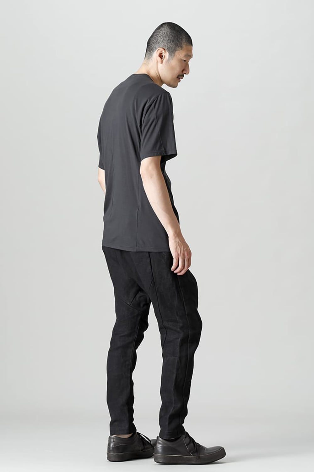 ドロップクロッチパンツ ヘビー和紙 デニム