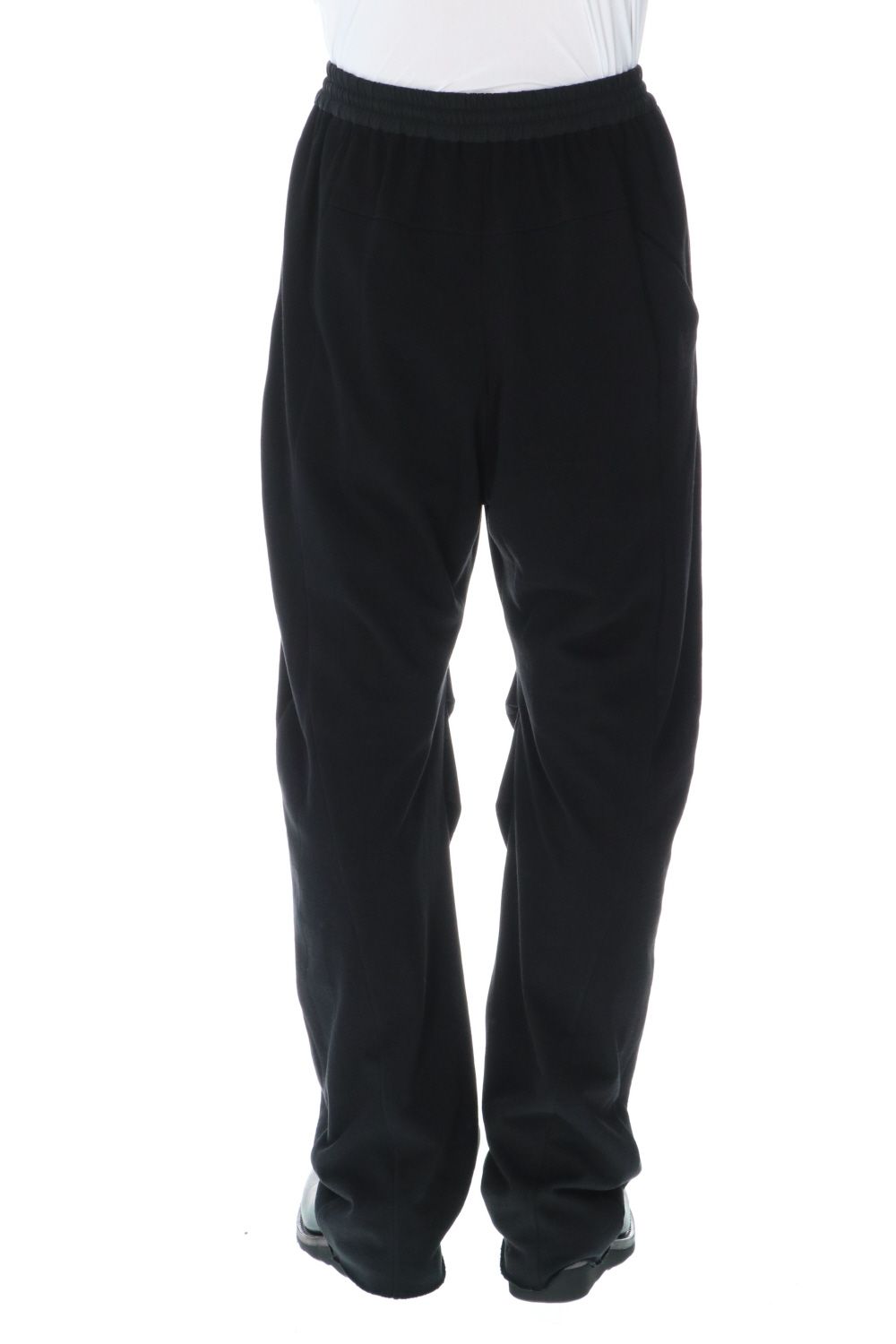 Wide pants medium jersey Black