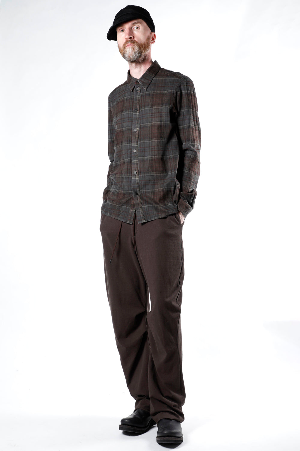 Wide pants medium jersey Mad Gray