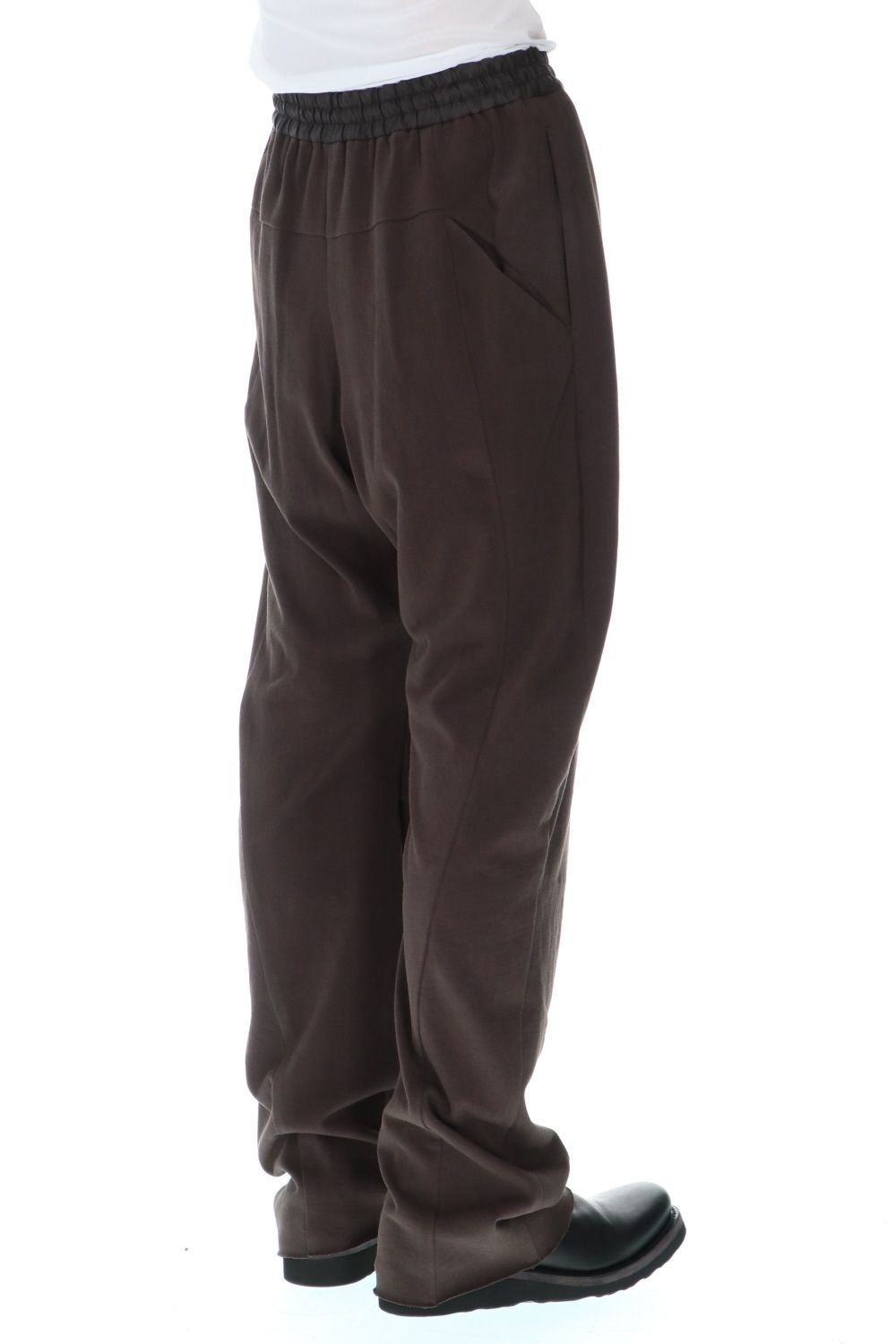 Wide pants medium jersey Mad Gray