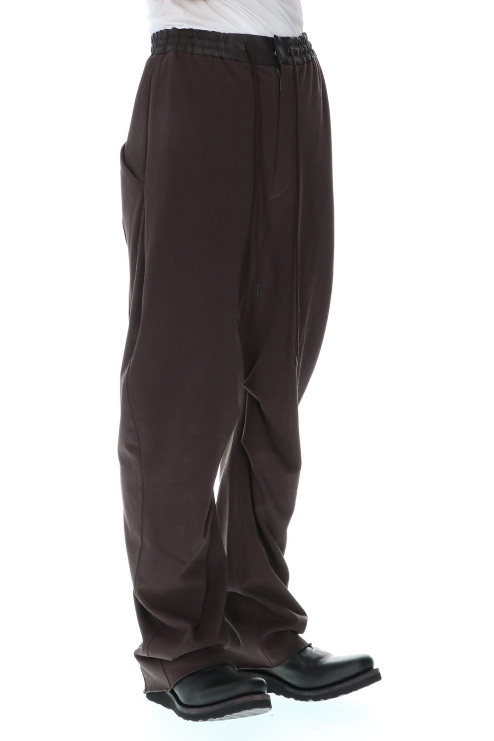 Wide pants medium jersey Mad Gray