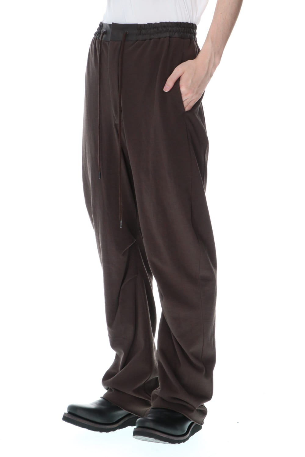 Wide pants medium jersey Mad Gray