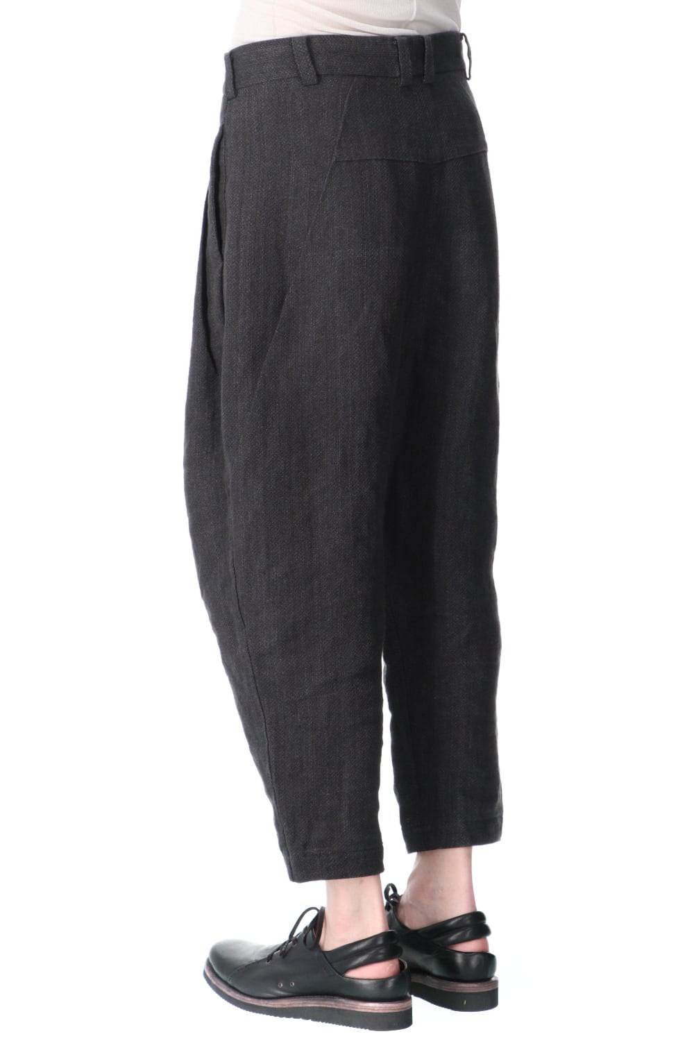 クロップド パンツ リネン / ワシ (japanese paper)