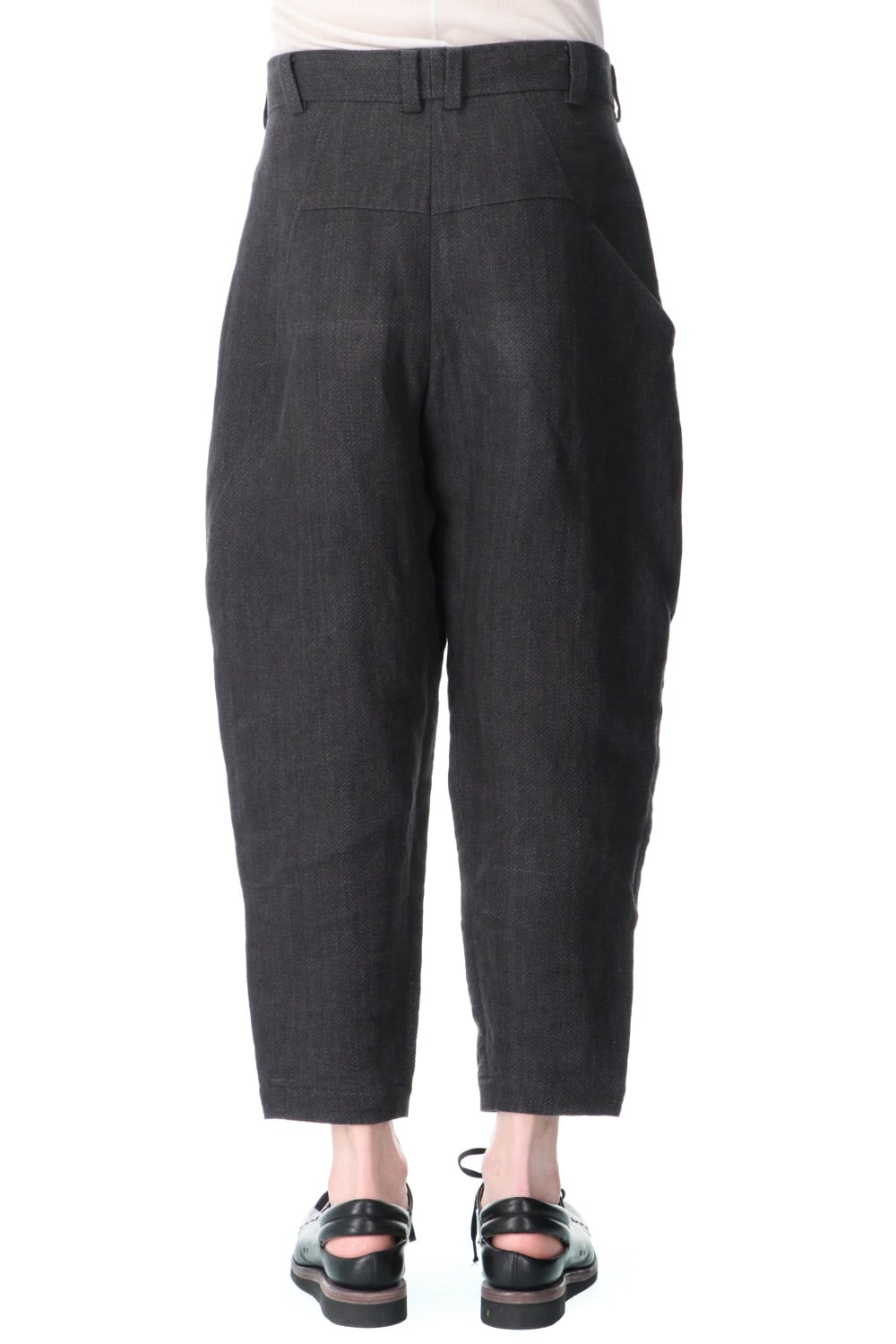 クロップド パンツ リネン / ワシ (japanese paper)