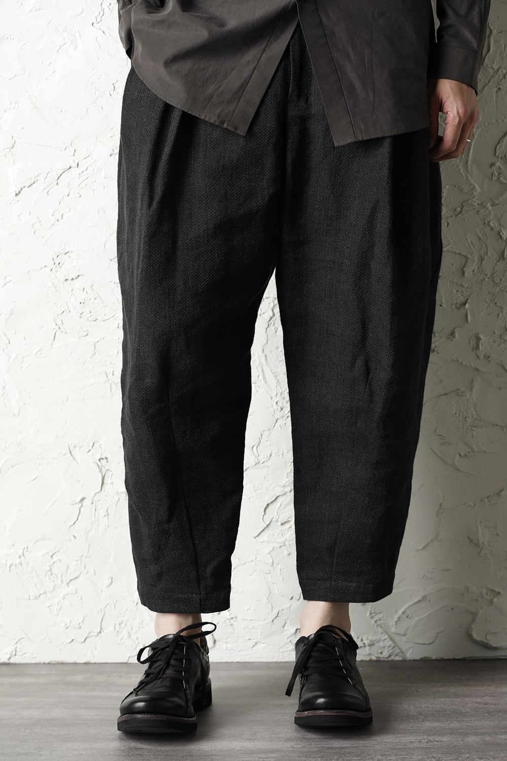 クロップド パンツ リネン / ワシ (japanese paper)