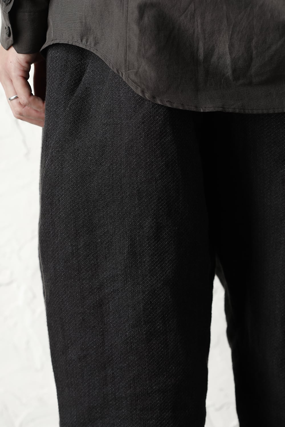 クロップド パンツ リネン / ワシ (japanese paper)