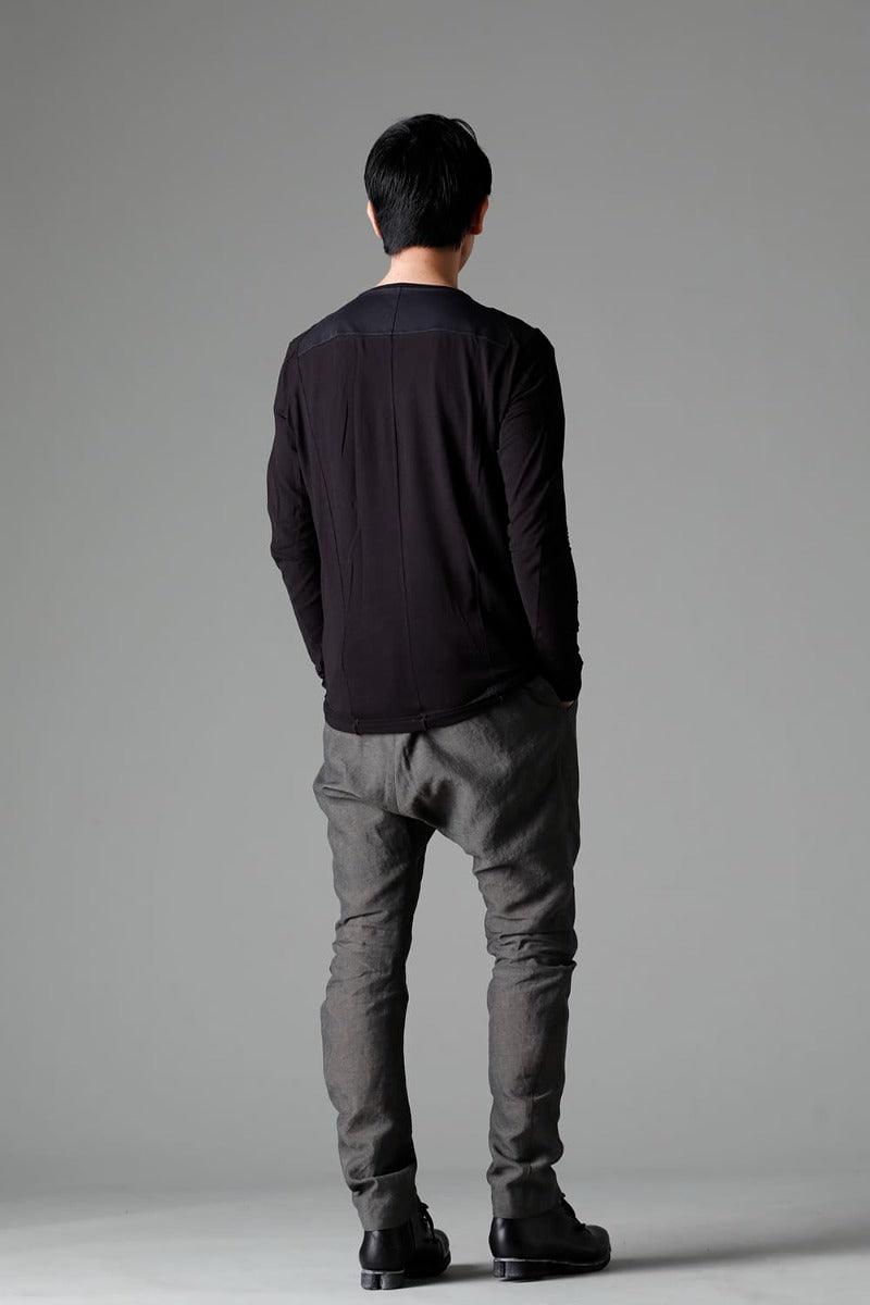 Slim pants Linen Steel Gray