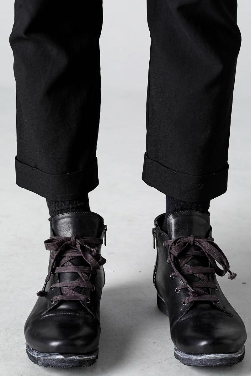 Cropped Slim Pants High Density Cotton